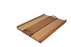Servírovací podnos z masivního dřeva | 48×32×4 cm