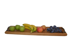 Univerzální dřevěný podnos z masivu | 78,5×18×4 cm