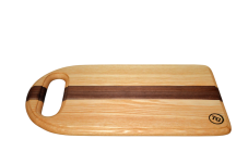 Servírovací prkénko z masivu s praktickým uchem | 47×24×2 cm