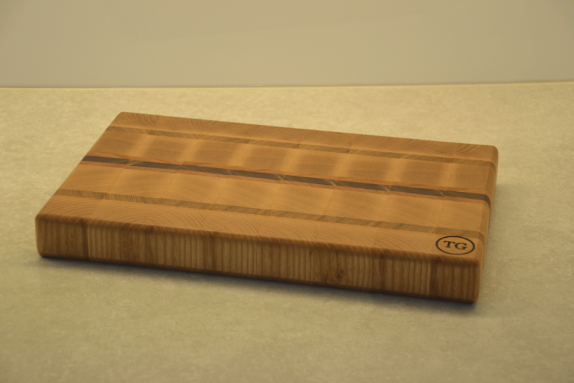 Řeznické prkénko z masivu | 36,5x23x4 cm