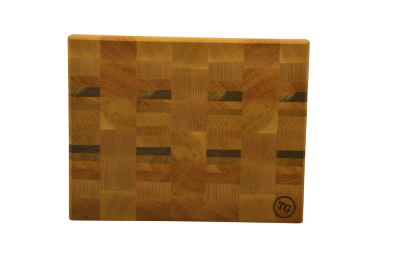 Řeznické prkénko z masivu | 32,5x25,5x5 cm