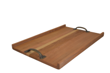 Servírovací podnos z masivního dřeva | 49×31×4 cm