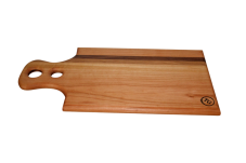 Servírovací prkénko z masivu s praktickým uchem | 50×25×2 cm