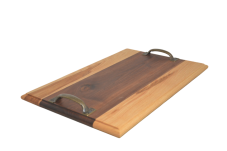 Servírovací podnos z masivního dřeva | 46×30×3 cm