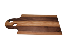 Servírovací prkénko z masivu s praktickým uchem | 47×24×2 cm