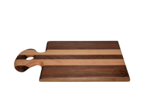 Servírovací prkénko z masivu s praktickým uchem | 45×25×2 cm