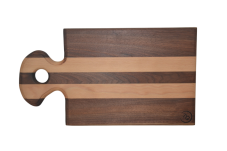 Servírovací prkénko z masivu s praktickým uchem | 45×25×2 cm