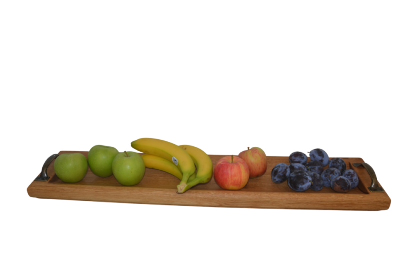 Univerzální dřevěný podnos z masivu | 78,5×18×4 cm