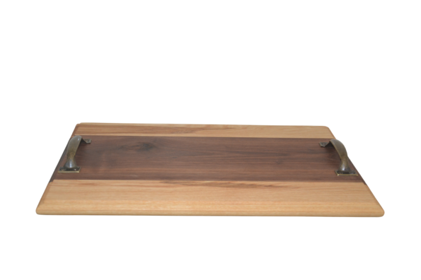 Servírovací podnos z masivního dřeva | 46×30×3 cm