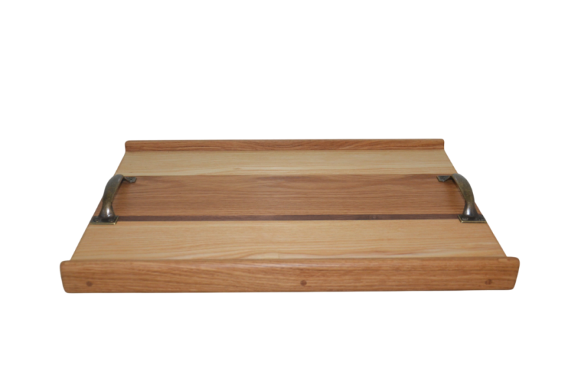 Servírovací podnos z masivního dřeva | 48×32×4 cm