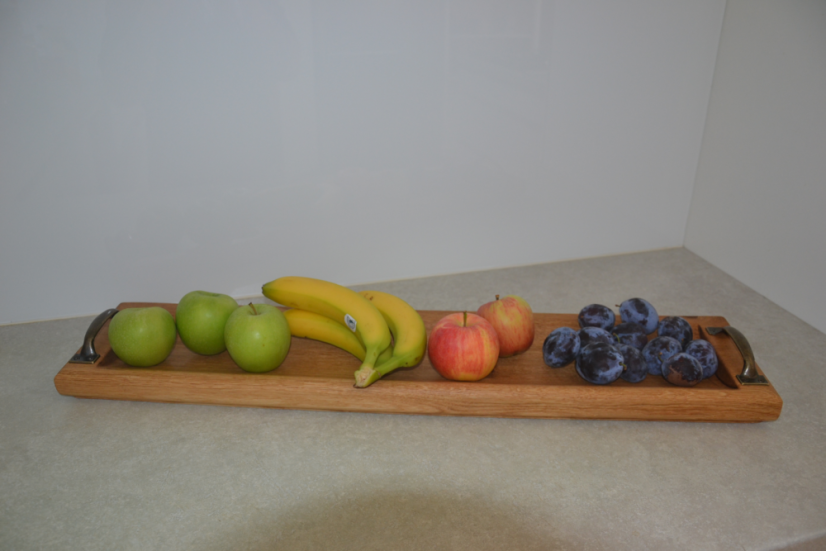 Univerzální dřevěný podnos z masivu | 78,5×18×4 cm