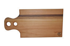 Servírovací prkénko z masivu s praktickým uchem | 50×25×2 cm