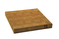 Řeznické prkénko z masivu | 28,5x28,5x3,5 cm