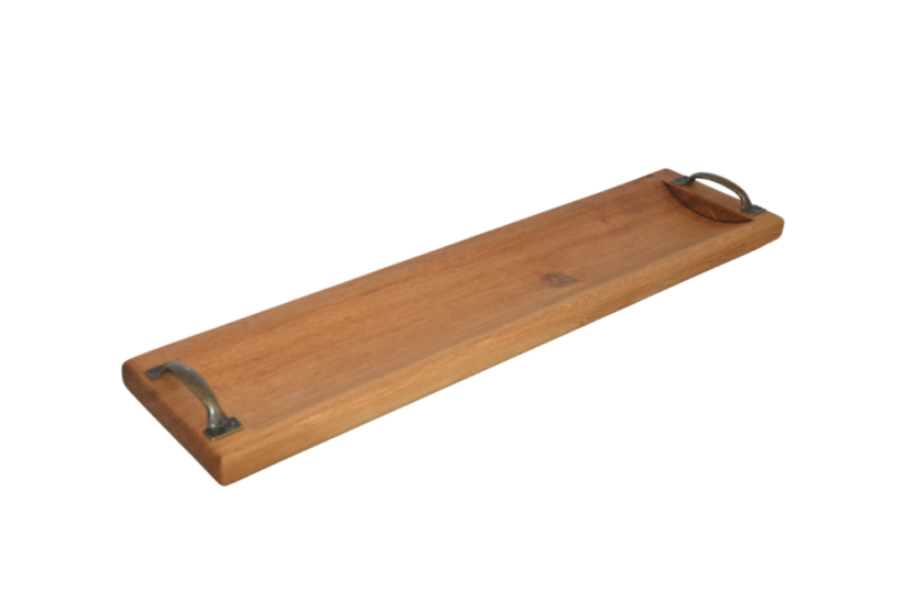 Univerzální dřevěný podnos z masivu | 78,5×18×4 cm